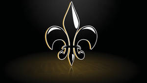 New Orleans Saints Mirroring Wallpaper