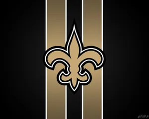 New Orleans Saints Ready To Take On The Field Wallpaper
