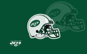 New York Jets Helmet Shadow Wallpaper