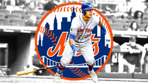 New York Mets Player Run Wallpaper