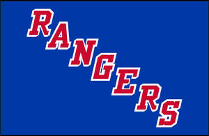 New York Rangers Word Logo Wallpaper