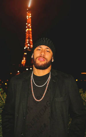 Neymar Jr In Paris Wallpaper