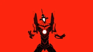 Nge Black Man In Red Background Wallpaper