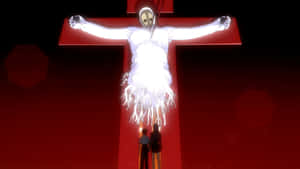 Nge White Spirit Crucified Wallpaper