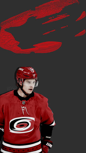 Nhl Player Sebastian Aho Wallpaper