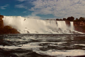 Niagara Falls Cinematic Photograph Wallpaper