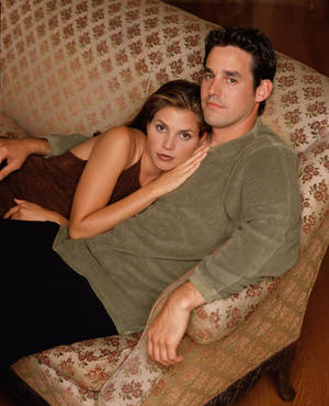 Nicholas Brendon And Charisma Carpenter Wallpaper