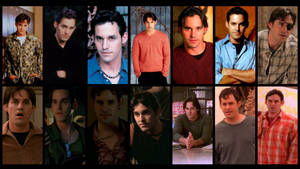 Nicholas Brendon Collage Wallpaper