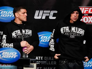Nick And Nate Diaz, Mma Champions Wallpaper