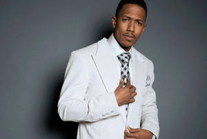 Nick Cannon Fixing Tie Wallpaper