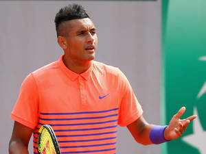 Nick Kyrgios Australian Tennis Player Wallpaper