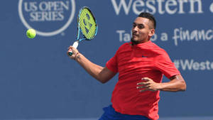 Nick Kyrgios Us Open Series Wallpaper