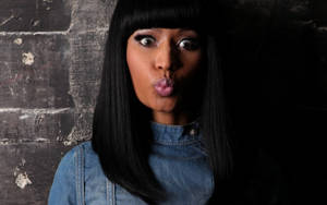 Nicki Minaj Funny Image Wallpaper