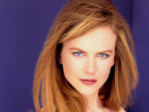 Nicole Kidman Seductive Face Wallpaper