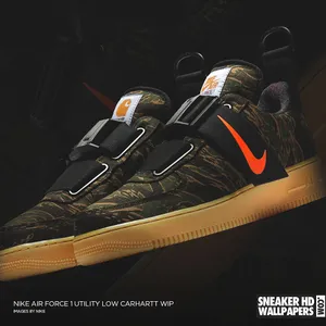 Nike Air Force 1 Low Camo Wallpaper
