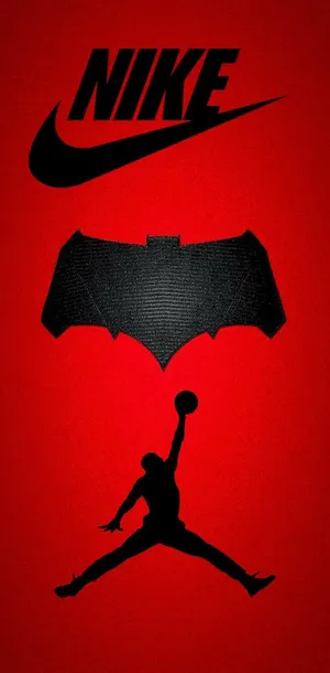 Nike Jordan Batman Logo Wallpaper
