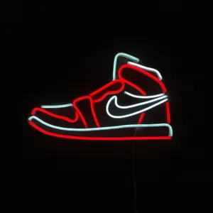 Nike Jordan Led Neon Sign Wallpaper