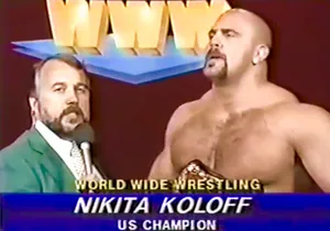 Nikita Koloff U S Champion World Wide Wrestling Wallpaper