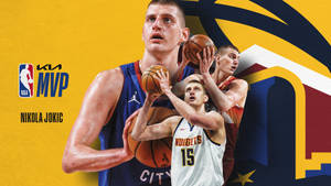 Nikola Jokic Nba Mvp Wallpaper