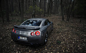 Nissan Black Gtr Wallpaper