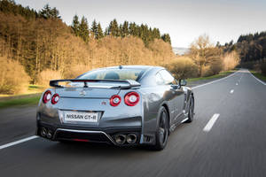 Nissan Gtr Full Speed Wallpaper