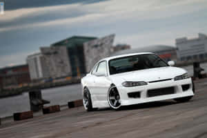 Nissan Silvia S15 Industrial Park Wallpaper
