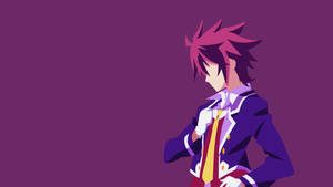 No Game No Life Minimalist King Sora Wallpaper