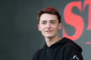 Noah Schnapp At Press Conference In Brazil Wallpaper