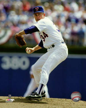 Nolan Ryan Baseball Poster Wallpaper