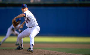 Nolan Ryan In Mid Field Wallpaper