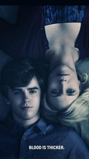 Norma And Norman Bates Lying Down Bates Motel Wallpaper