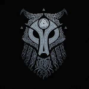 Norse Ulfhednar Wolf Emblem Wallpaper