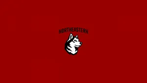 Northeastern University Huskies Logo Wallpaper