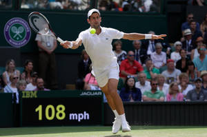 Novak Djokovic Tennis Wimbledon 2021 Wallpaper