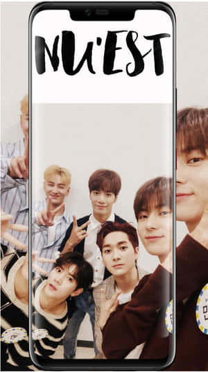 Nuest Kpop Boy Group Phone Wallpaper