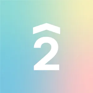 Number 2 Arrow Up Gradient Wallpaper