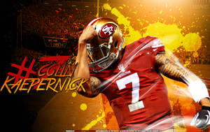 Number 7 Colin Kaepernick 49ers Iphone Wallpaper