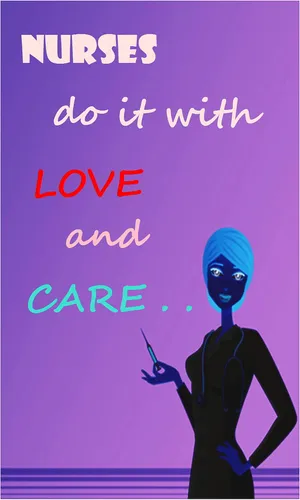 Nurses Do It With Love And Care Wallpaper