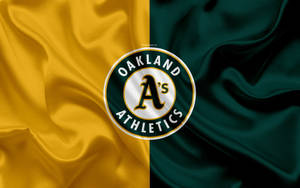 Oakland Athletics Silk Wallpaper