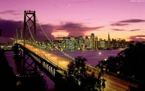 Oakland Bay Bridge For American City Wallpaper