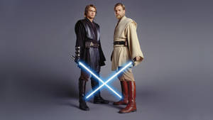 Obi Wan Kenobi Jedi Lightsabers Wallpaper