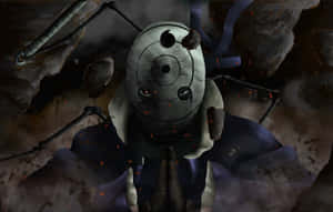 Obito Uchiha From Naruto With A Mask Wallpaper