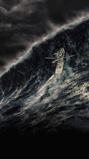 Ocean Storm Strong Waves Wallpaper