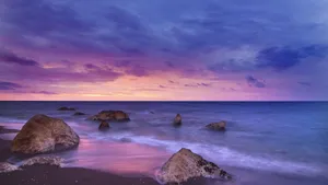 Ocean Sunset Wallpaper