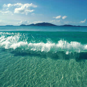 Ocean Waves Awesome Ipad Wallpaper