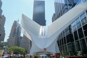Oculus Exterior Ground Zero N Y C Wallpaper