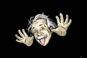 Odd Albert Einstein Art [wallpaper] Wallpaper