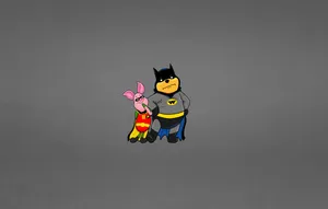 Odd Pooh And Piglet [wallpaper] Wallpaper