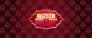 Official Logo Of The American Animaiton Series 'hazbin Hotel' Wallpaper