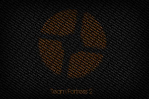 Official Logo Of The Classic, Team-based Shooter Game - Team Fortress 2. Wallpaper